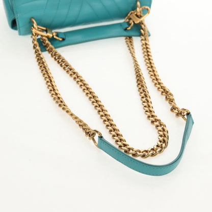 Louis Vuitton New Wave Chain Bag Quilted Leather, Blue, Leather, Shoulder Bag