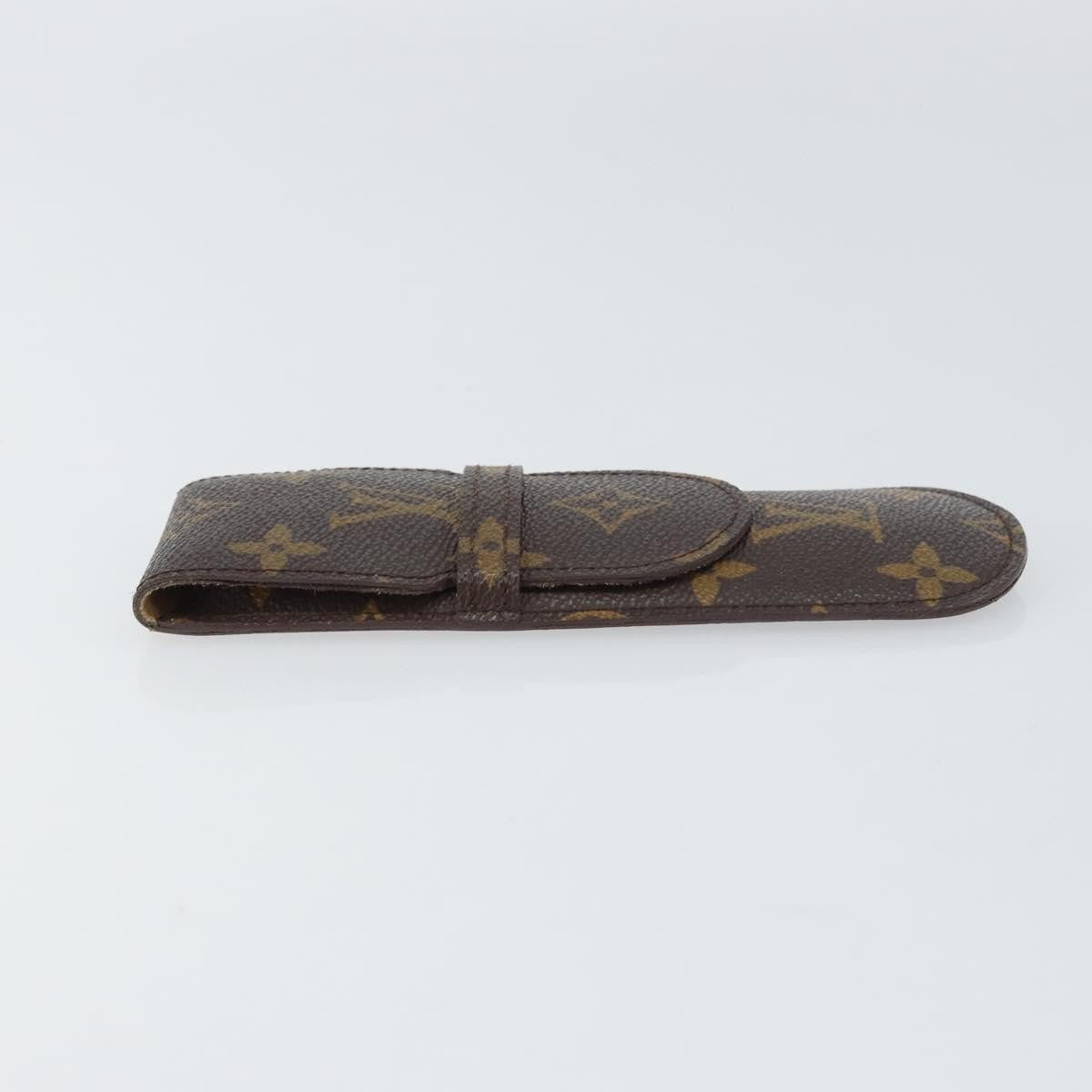Louis Vuitton Etui à stylo Canvas, BROWN, CANVAS, Clutche & pouche