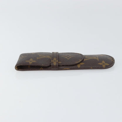 Louis Vuitton Etui à stylo Canvas, BROWN, CANVAS, Clutche & pouche