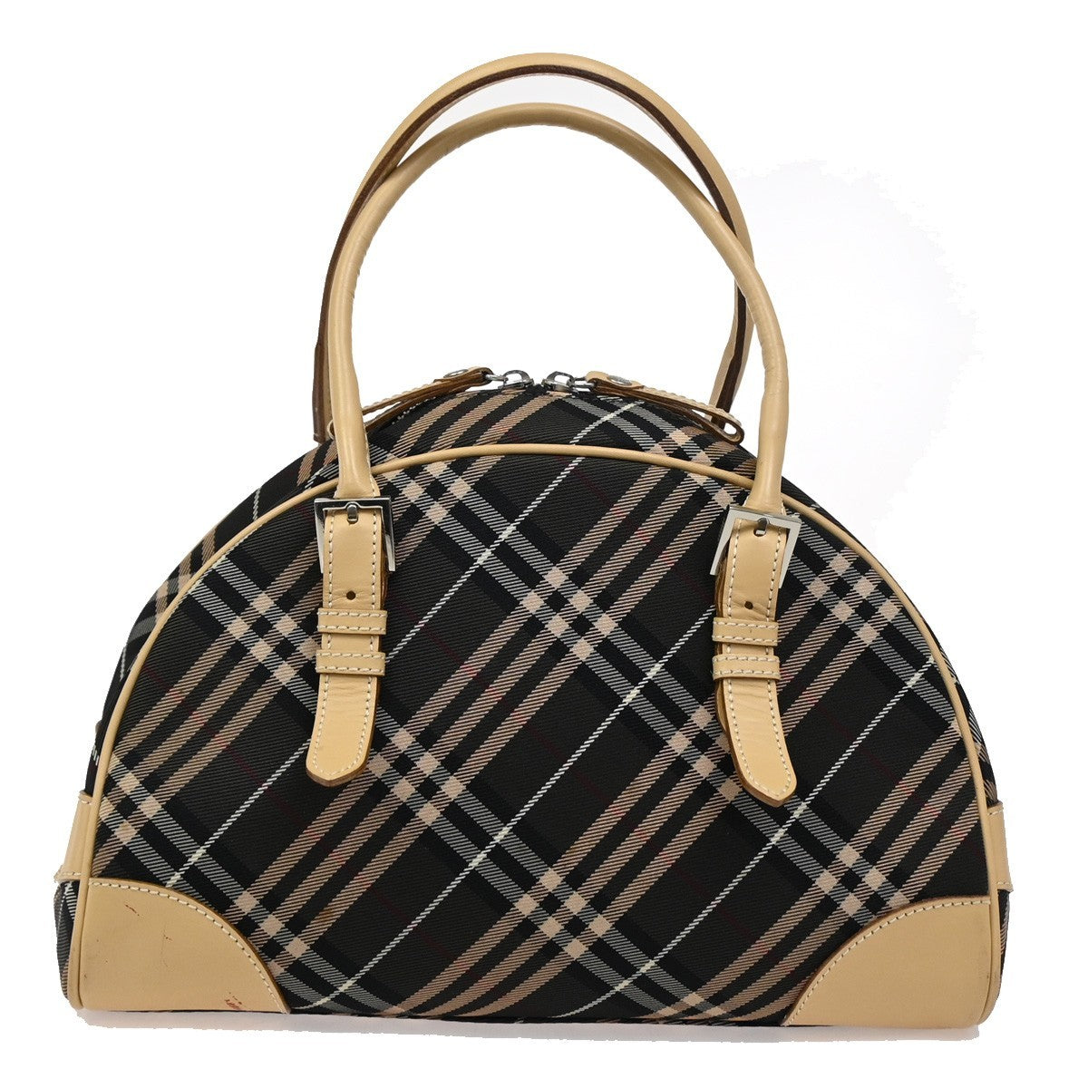 Burberry Blue Label Handbag Canvas, BLACK, CANVAS, Handbag