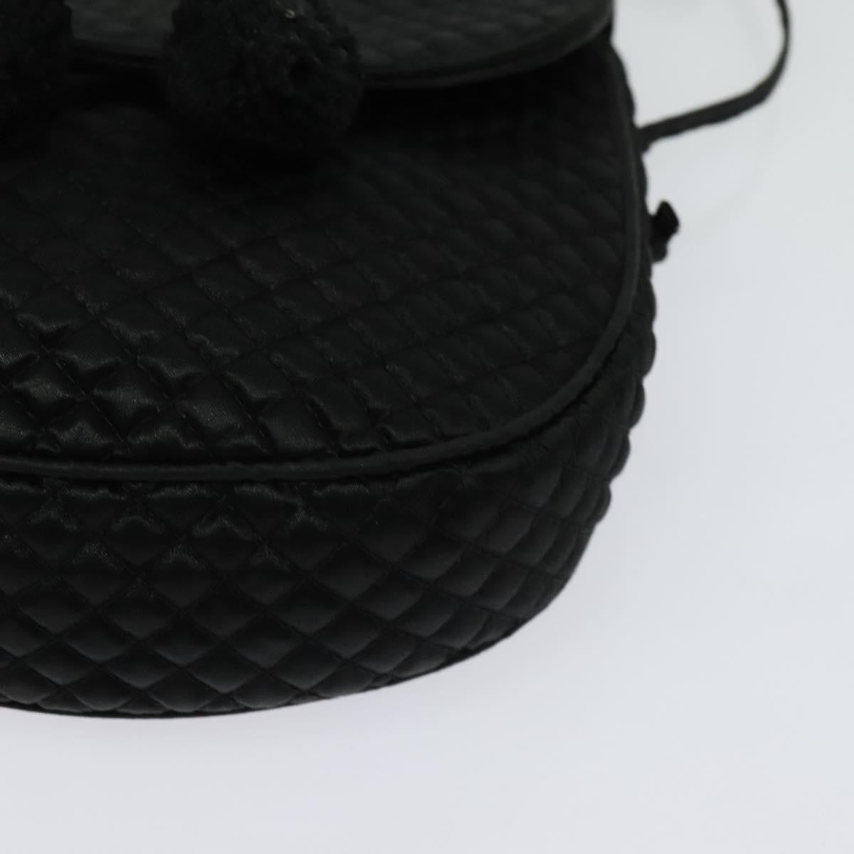 Bottega Veneta Intrecciato Clutch bag Calfskin, BLACK, SATIN, Shoulder bag