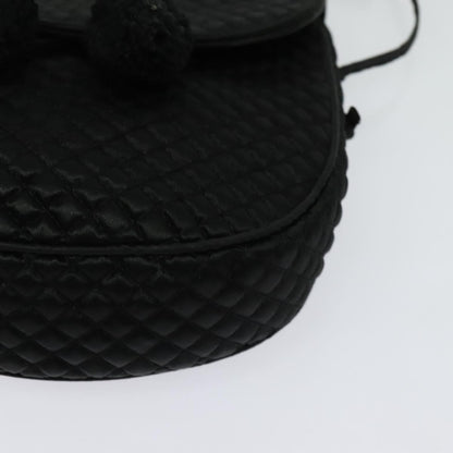 Bottega Veneta Intrecciato Clutch bag Calfskin, BLACK, SATIN, Shoulder bag
