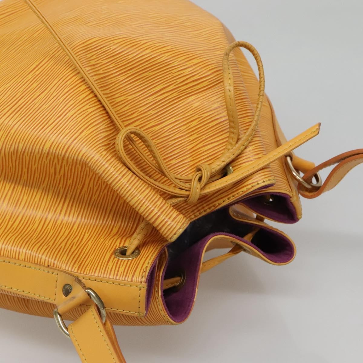 Louis Vuitton Noe Handbag Epi Leather, YELLOW, LEATHER, Handbag