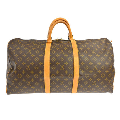 Louis Vuitton Keepall Bag Monogram Canvas, Brown, Canvas, Travel Bag