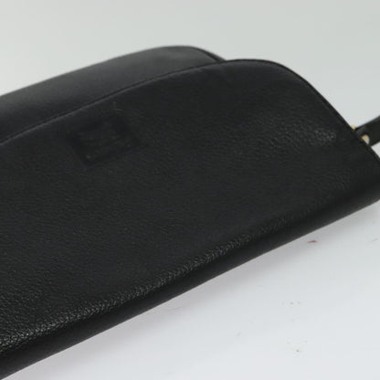 Burberry Vintage Crossbody Bag Leather, BLACK, LEATHER, Shoulder bag