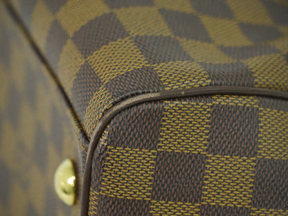 Louis Vuitton Trevi Handbag Damier, BROWN, CANVAS, Handbag