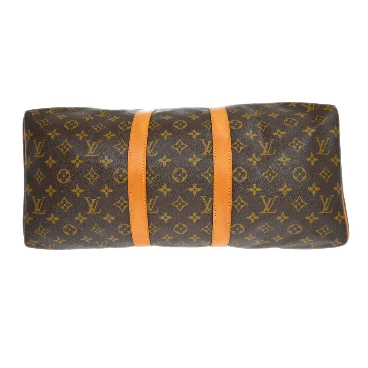 Louis Vuitton Keepall Bag Monogram Canvas, Brown, Canvas, Travel Bag