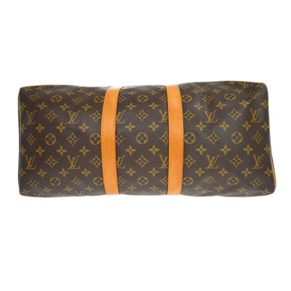 Louis Vuitton Keepall Bag Monogram Canvas, Brown, Canvas, Travel Bag