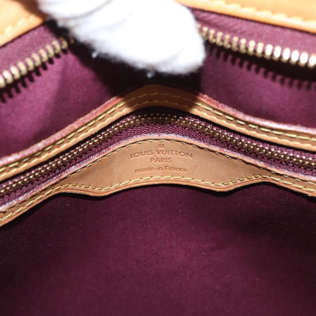Louis Vuitton Brea Handbag Monogram Vernis, BURGUNDY, PATENT_LEATHER, Handbag