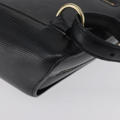 Louis Vuitton Mabillon Backpack Epi Leather, BLACK, LEATHER, Backpack