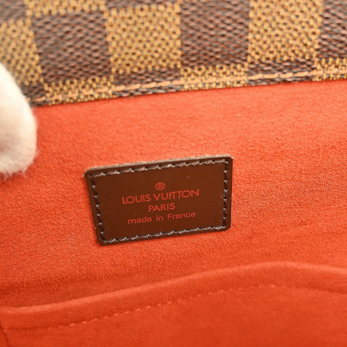 Louis Vuitton Parioli Handbag Damier, BROWN, CANVAS, Shoulder bag