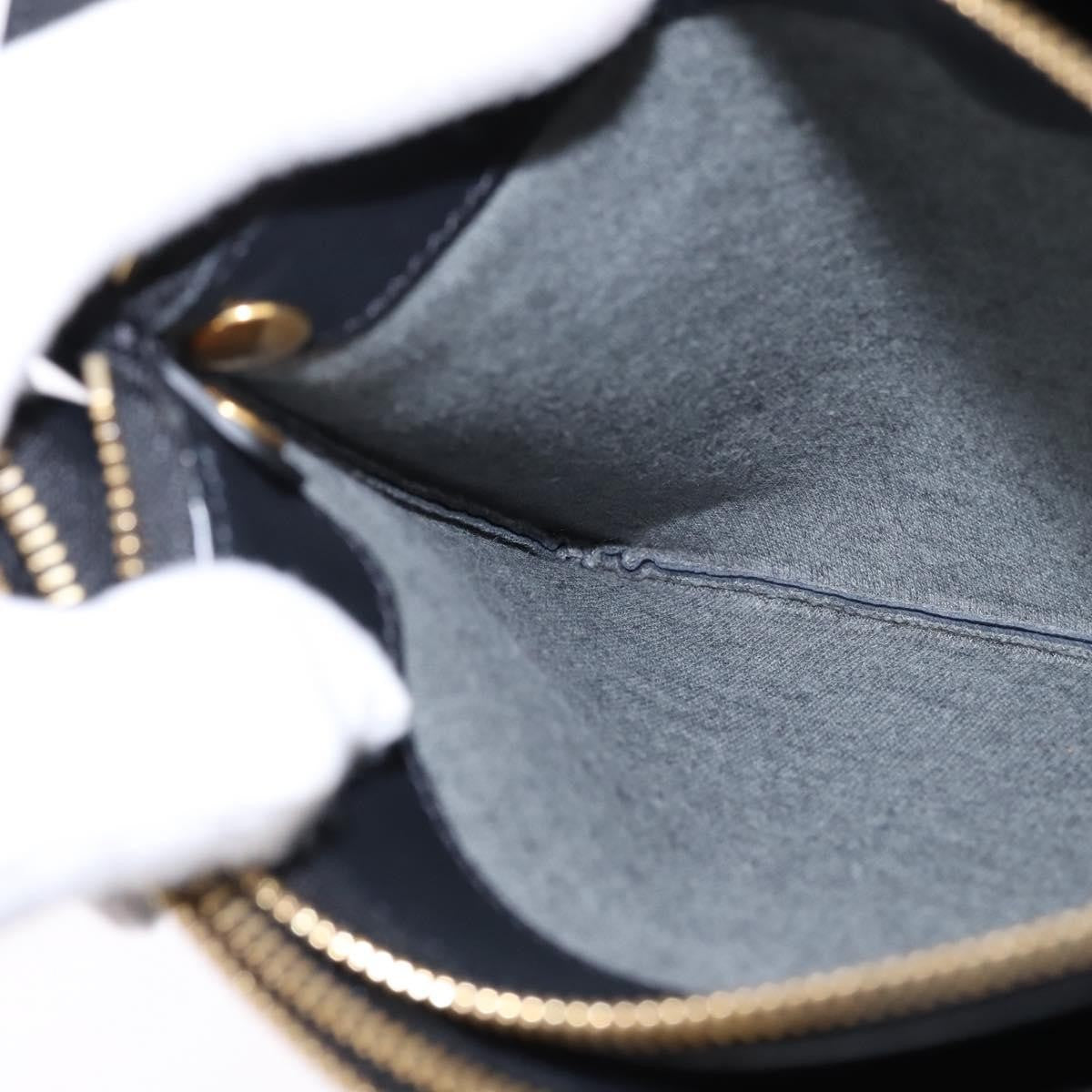 Celine Trio Crossbody Bag Leather, BLACK, LEATHER, Crossbody bag