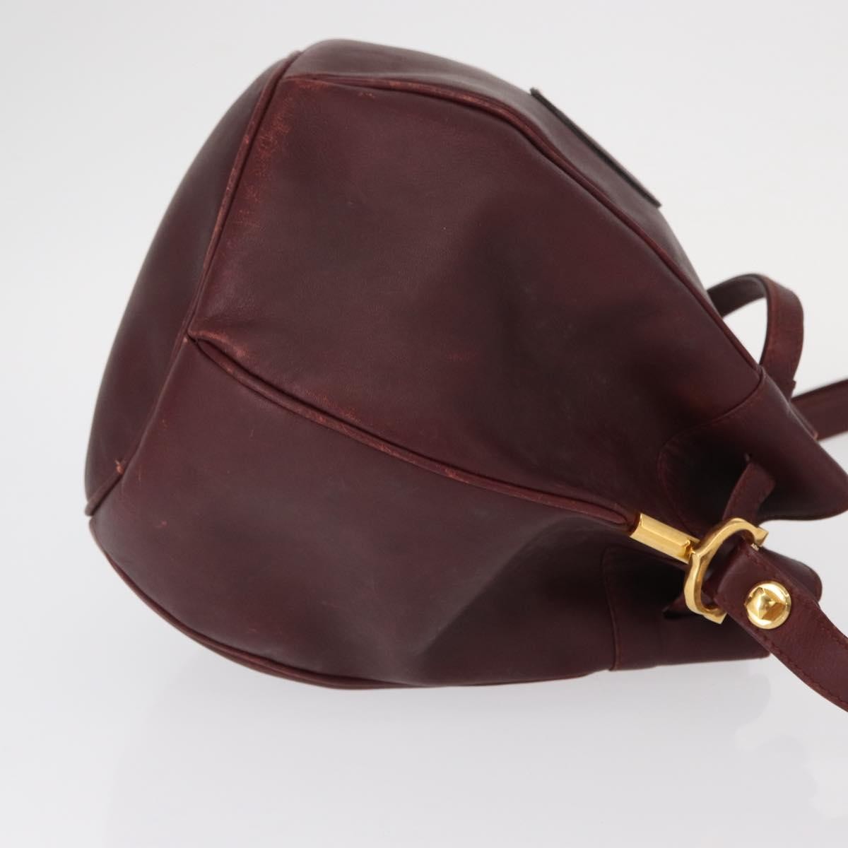 cartier Must de cartier bag Leather, BURGUNDY, LEATHER, Shoulder bag