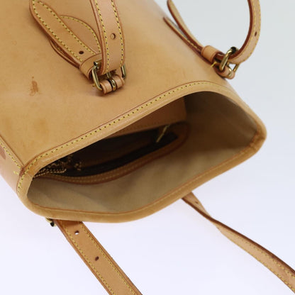 Louis Vuitton Marais Bucket Bag Nomade Leather, BEIGE, LEATHER, Handbag