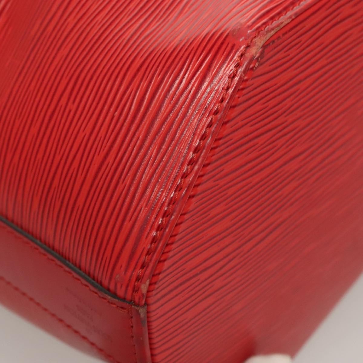 Louis Vuitton Vintage Sac d'Epaule Handbag Epi Leather, RED, LEATHER, Handbag