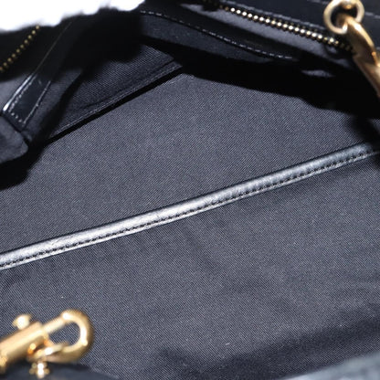 Chloe Alice Satchel Leather, BLACK, LEATHER, Handbag