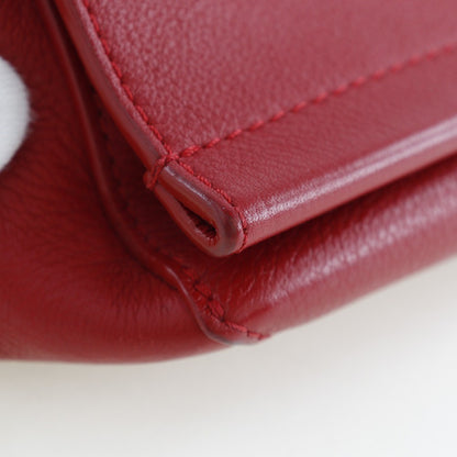 Louis Vuitton Lockme II Handbag Leather, RED, LEATHER, Shoulder bag