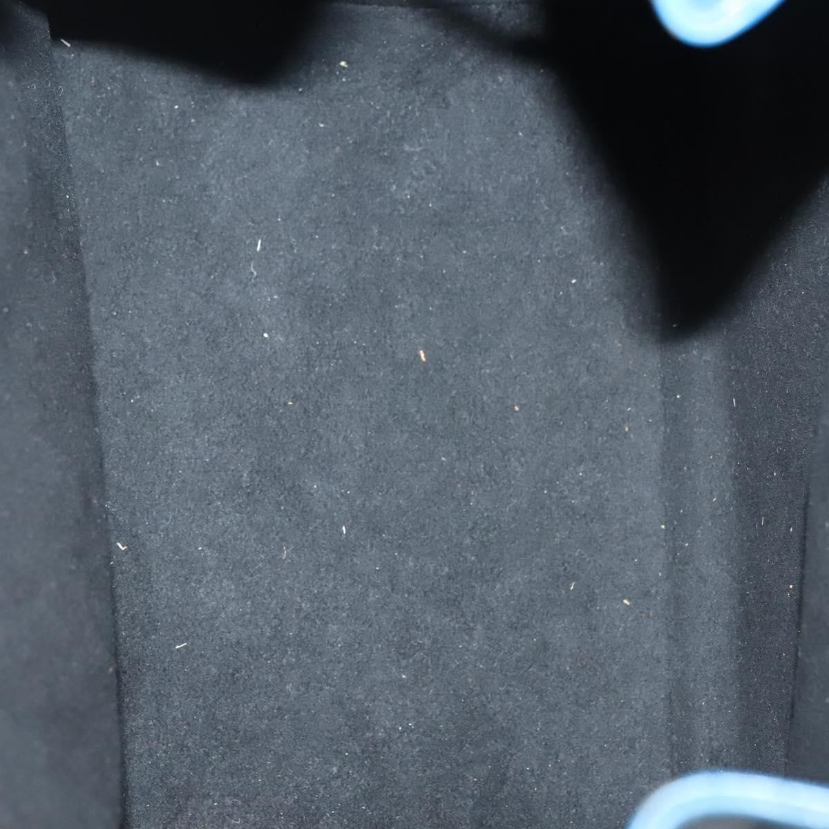 Louis Vuitton Petit Noe Handbag Epi Leather, BLUE, LEATHER, Handbag