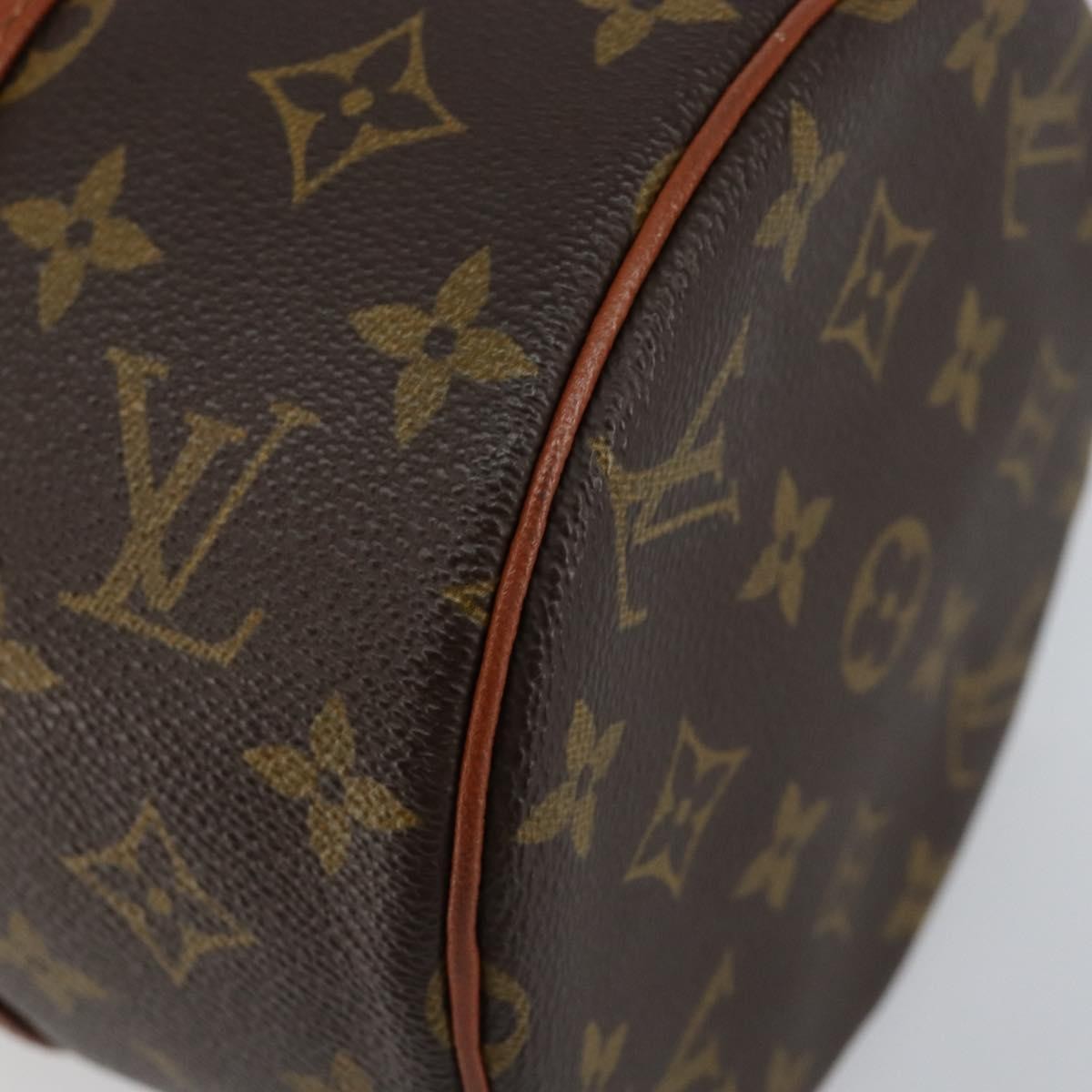 Louis Vuitton Papillon Handbag Monogram Canvas, BROWN, CANVAS, Handbag