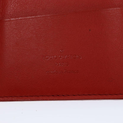 Louis Vuitton Infini Organiser Leather, Red, Leather, Wallet