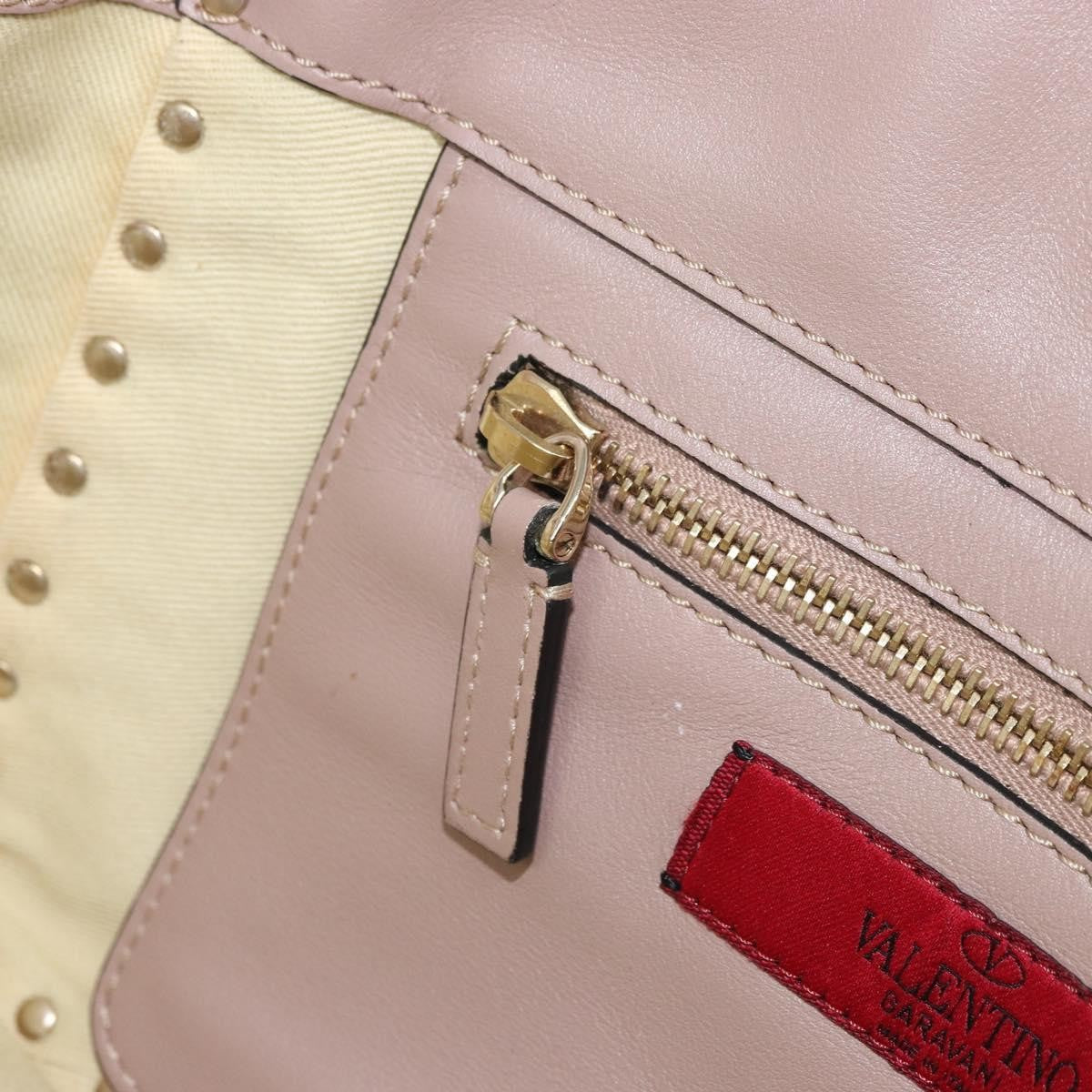 Valentino Garavani Rockstud Tote Soft Leather, PINK, LEATHER, Tote bag