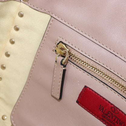 Valentino Garavani Rockstud Tote Soft Leather, PINK, LEATHER, Tote bag