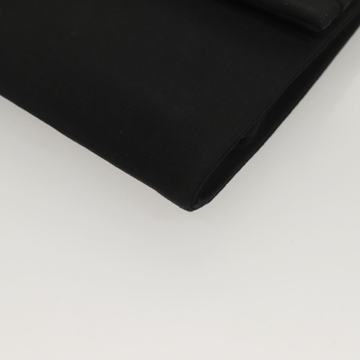 Gucci Pochette Nylon, BLACK, NYLON, Clutche & pouche