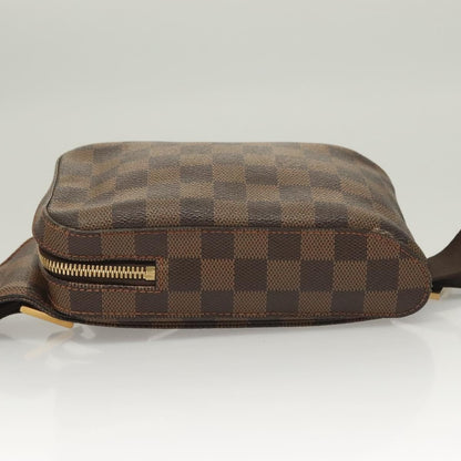 Louis Vuitton Geronimos Waist Bag Damier, BROWN, CANVAS, Shoulder bag