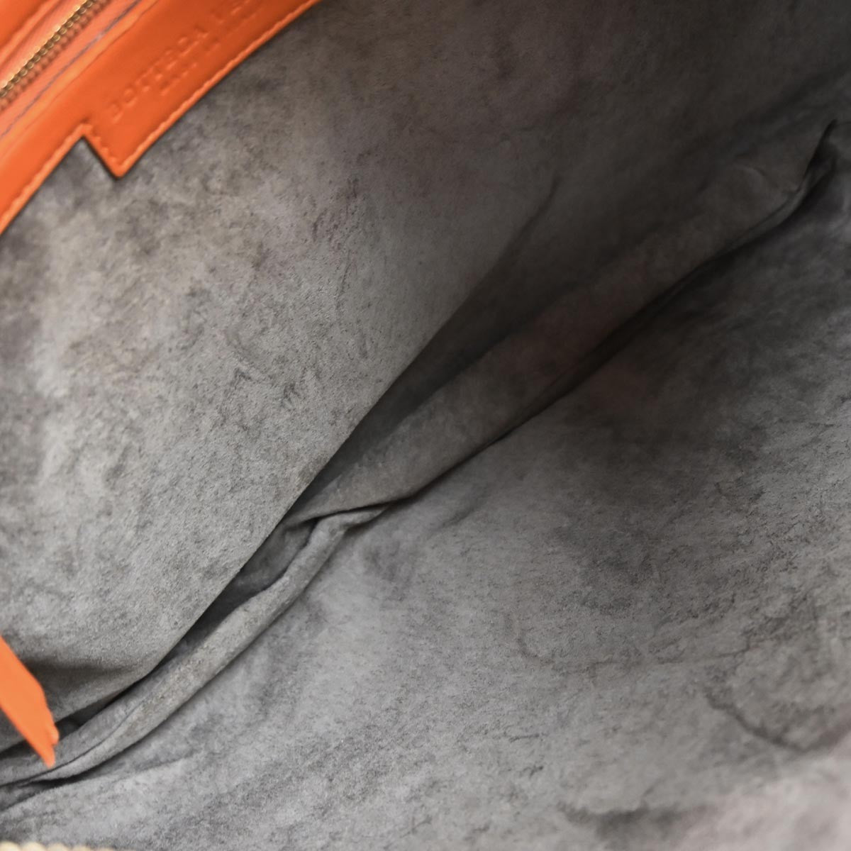 Bottega Veneta Hop Hobo Intrecciato Leather, ORANGE, LEATHER, Handbag