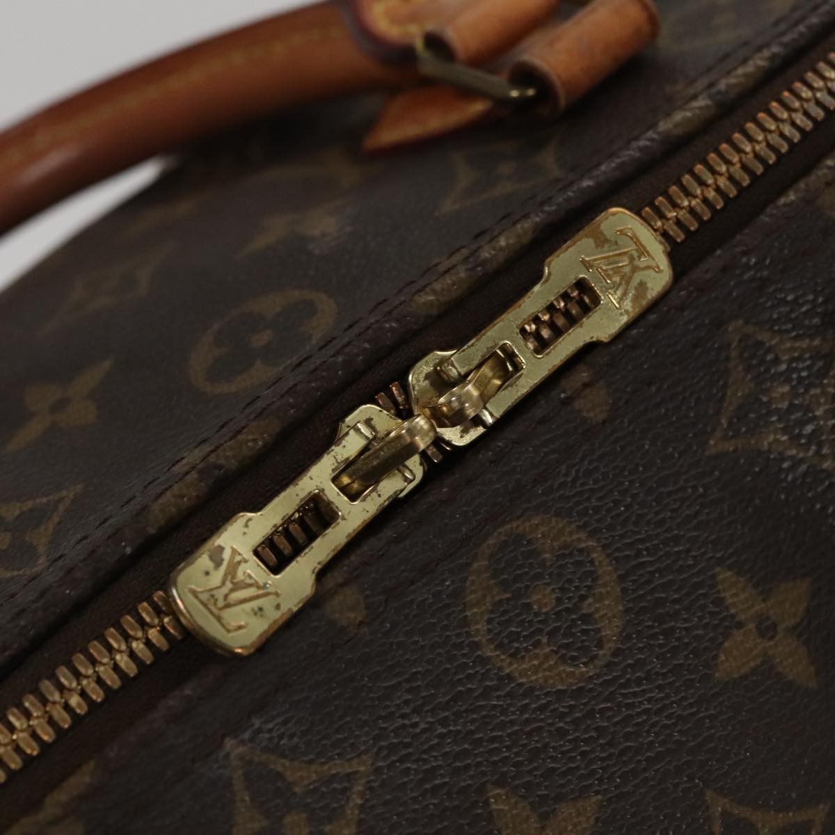 Louis Vuitton Speedy Bandouliere Bag Limited Edition Patches Monogram Canvas, BROWN, CANVAS, Handbag