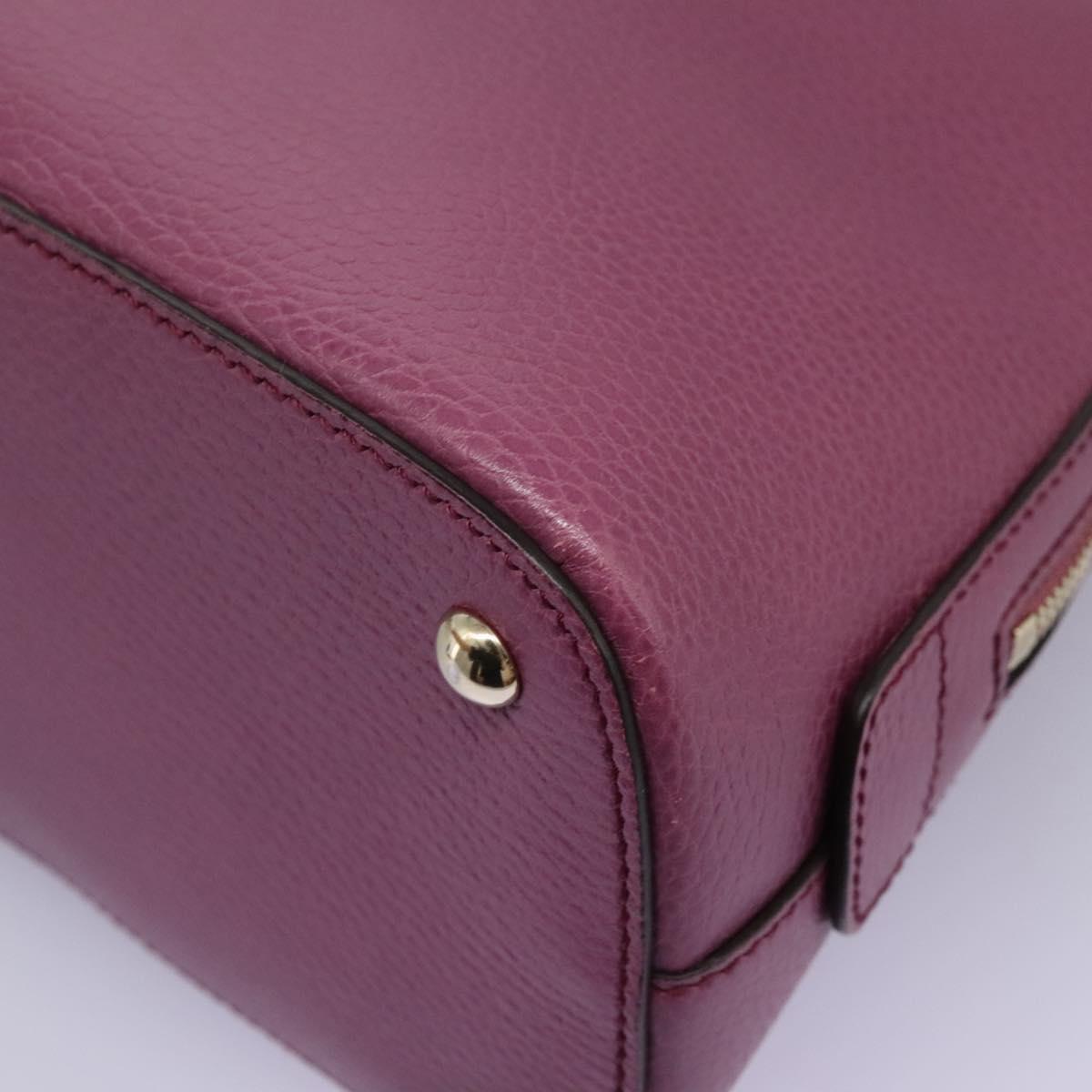 Gucci Lady Dollar Dome Satchel Leather, PINK, LEATHER, Handbag