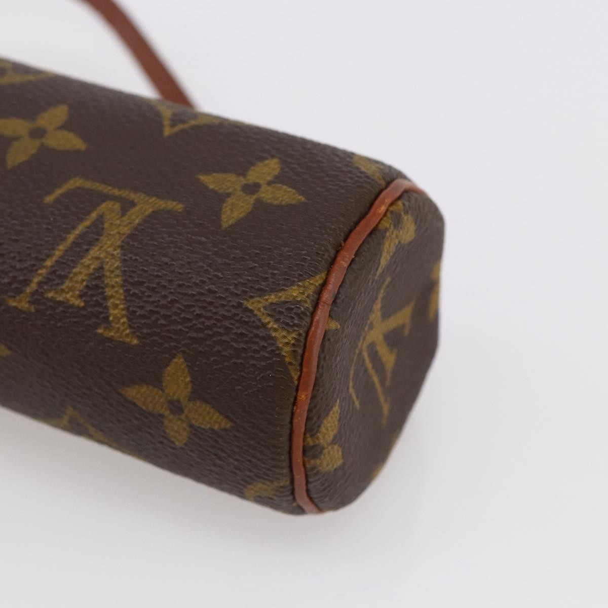 Louis Vuitton Papillon Pochette Monogram Canvas, BROWN, CANVAS, Clutche & pouche
