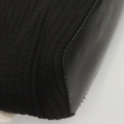 Gucci Vintage Bamboo Handle Tote Canvas, BLACK, CANVAS, Tote bag