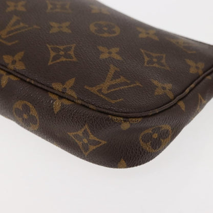 Louis Vuitton Pochette Accessoires NM Monogram Canvas, BROWN, CANVAS, Clutche & pouche