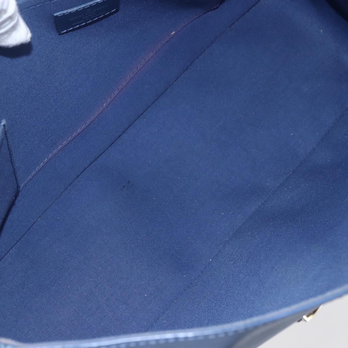 Louis Vuitton Segur Handbag Epi Leather, BLUE, LEATHER, Handbag