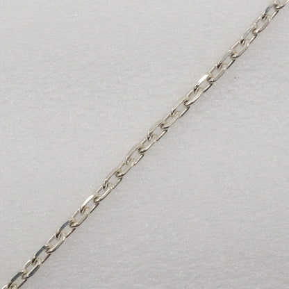 Gucci Interlocking G Plate Pendant Chain Necklace Silver 925, SILVER, SILVER, Necklace