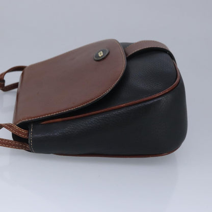 Bally Vintage Shoulder Bag Leather, Brown, Leather, Shoulder Bag
