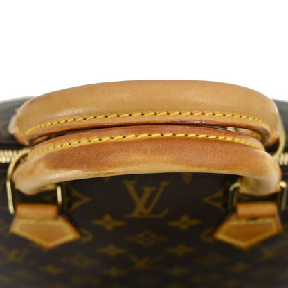 Louis Vuitton Alma Handbag Monogram Canvas, BROWN, CANVAS, Handbag