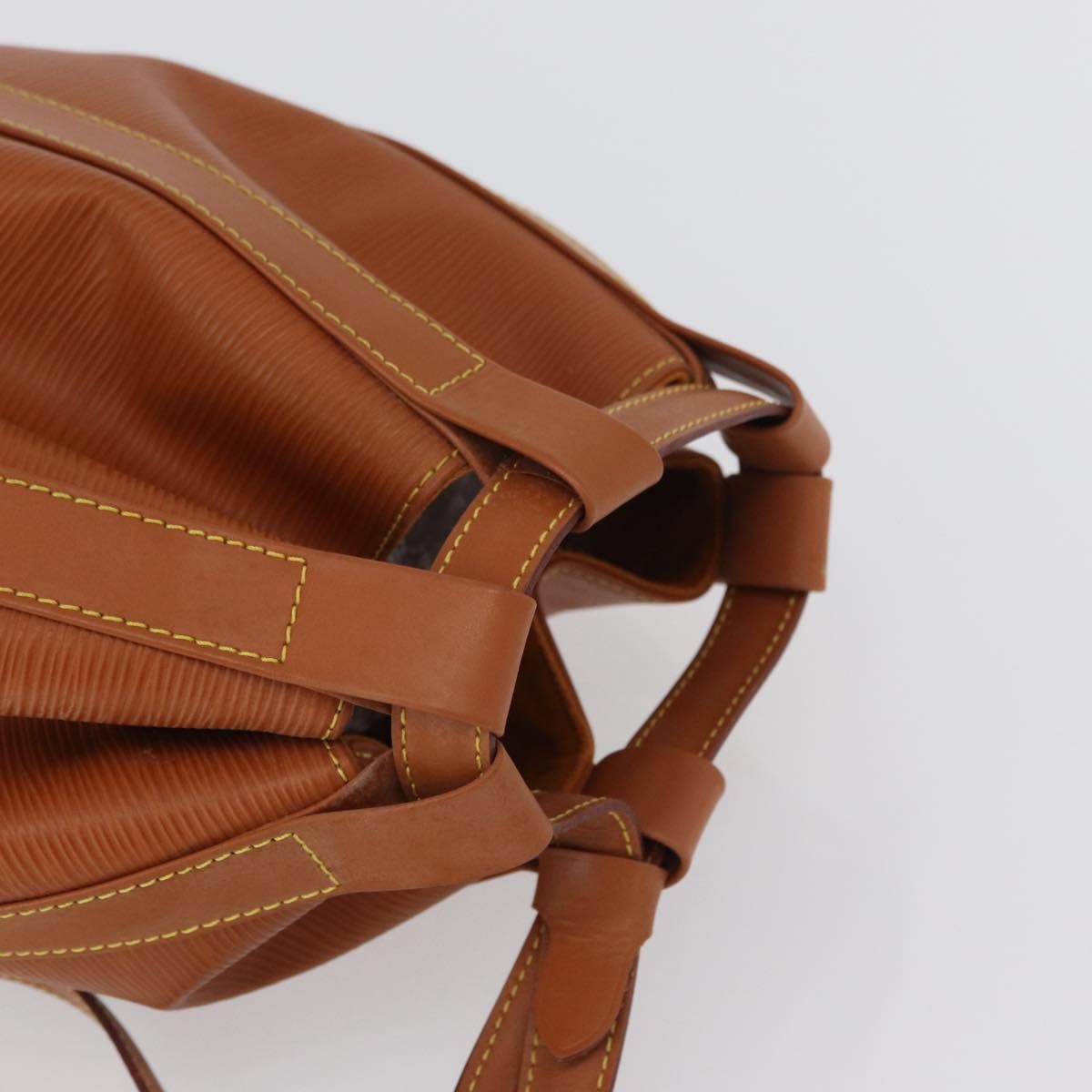 Louis Vuitton Randonnee Backpack Epi Leather, BROWN, LEATHER, Backpack