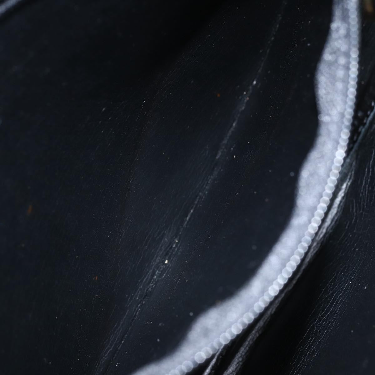 Christian Dior Bobby Flap Bag Whipstitch Leather, BLACK, LEATHER, Shoulder bag