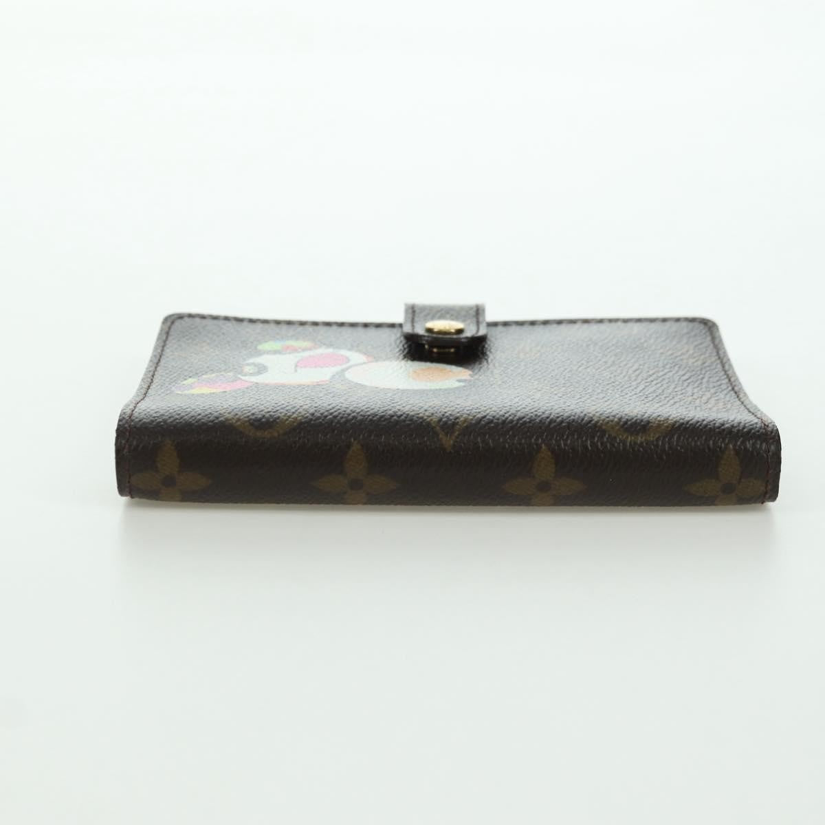 Louis Vuitton Agenda Cover Monogram Panda, Brown, Canvas, Wallet