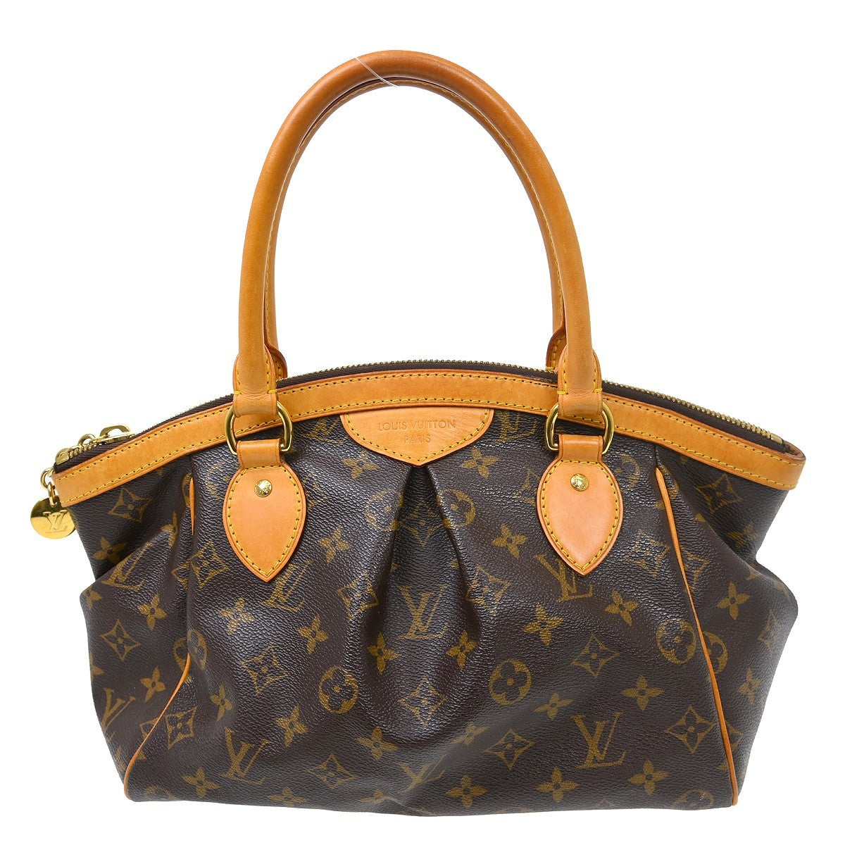 Louis Vuitton Tivoli Handbag Monogram Canvas, Brown, Canvas, Handbag