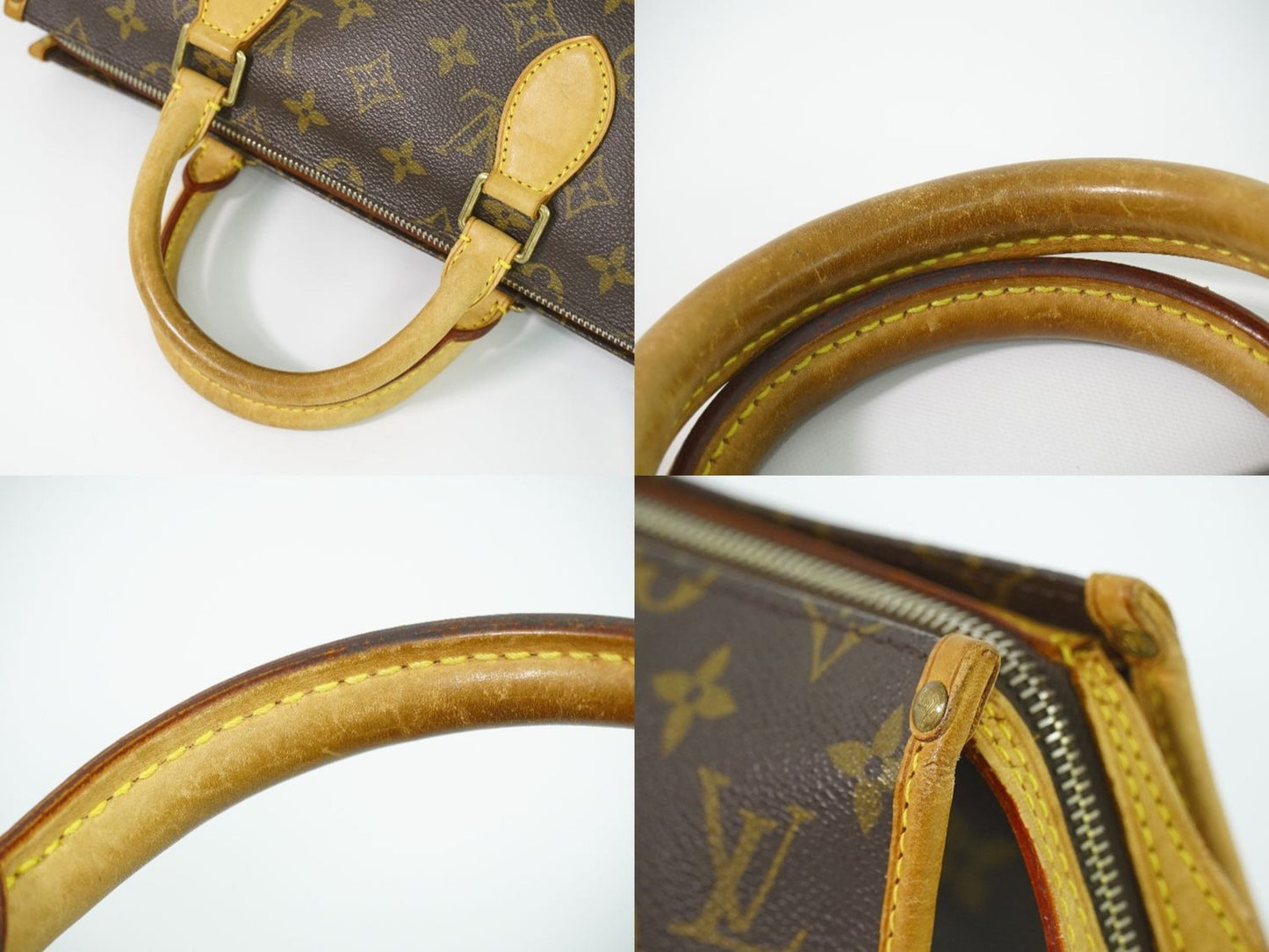 Louis Vuitton Popincourt Handle Bag Monogram Canvas, Brown, Canvas, Handbag