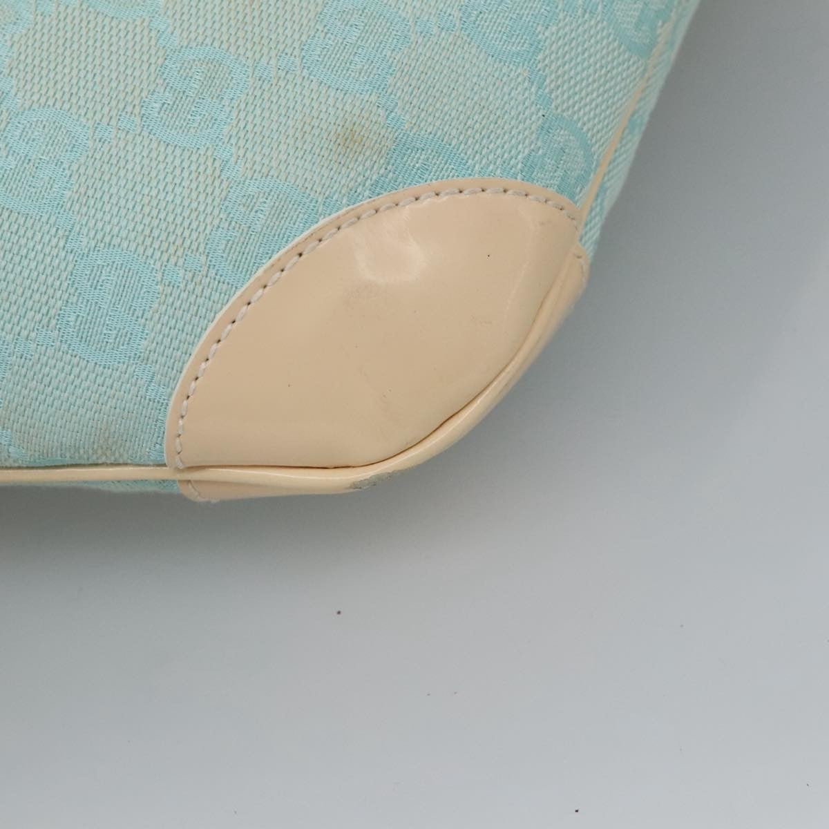 Gucci Vintage Hobo GG Canvas, BLUE, CANVAS, Shoulder bag