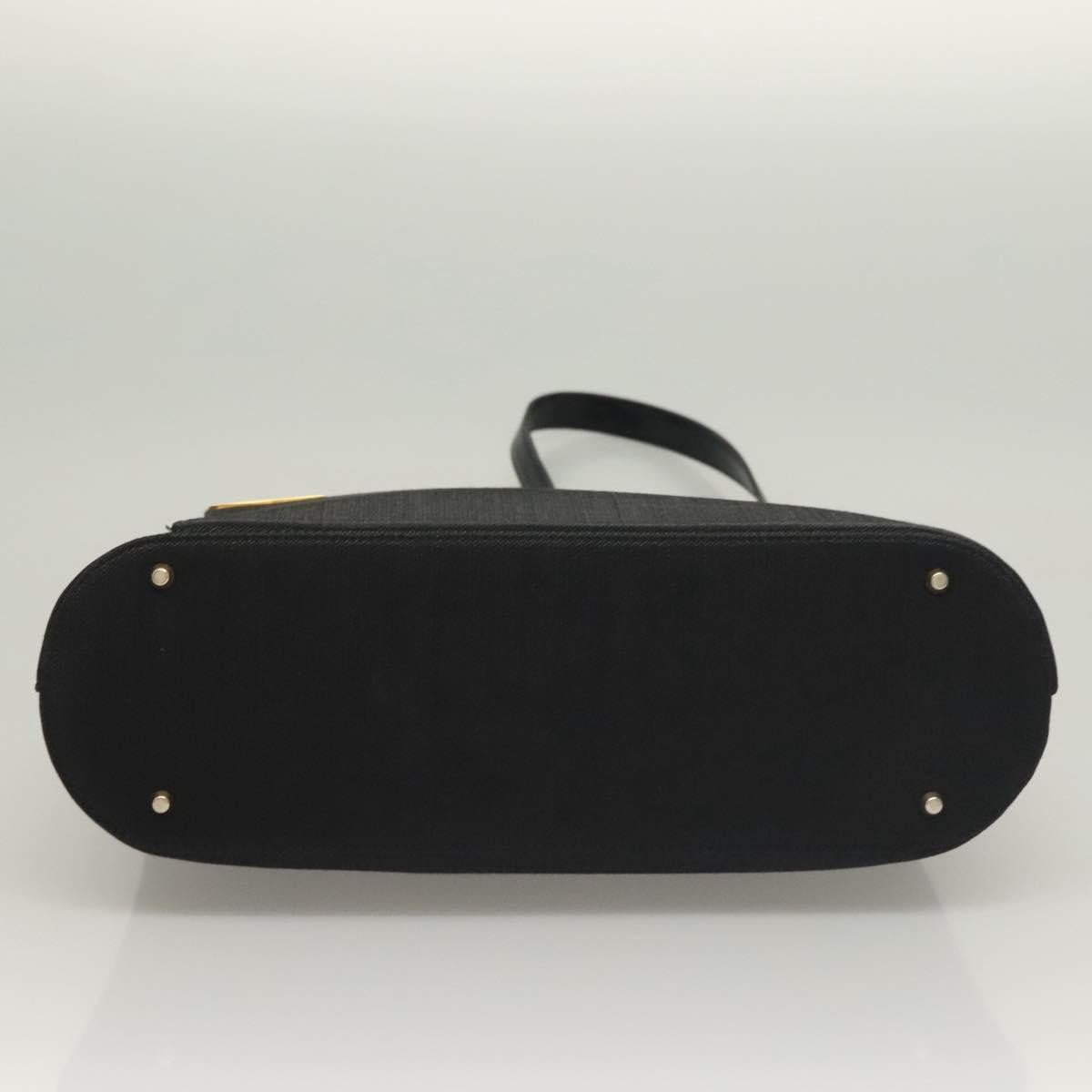 Givenchy Vintage 4G shoulder bag Leather, BLACK, CANVAS, Shoulder bag