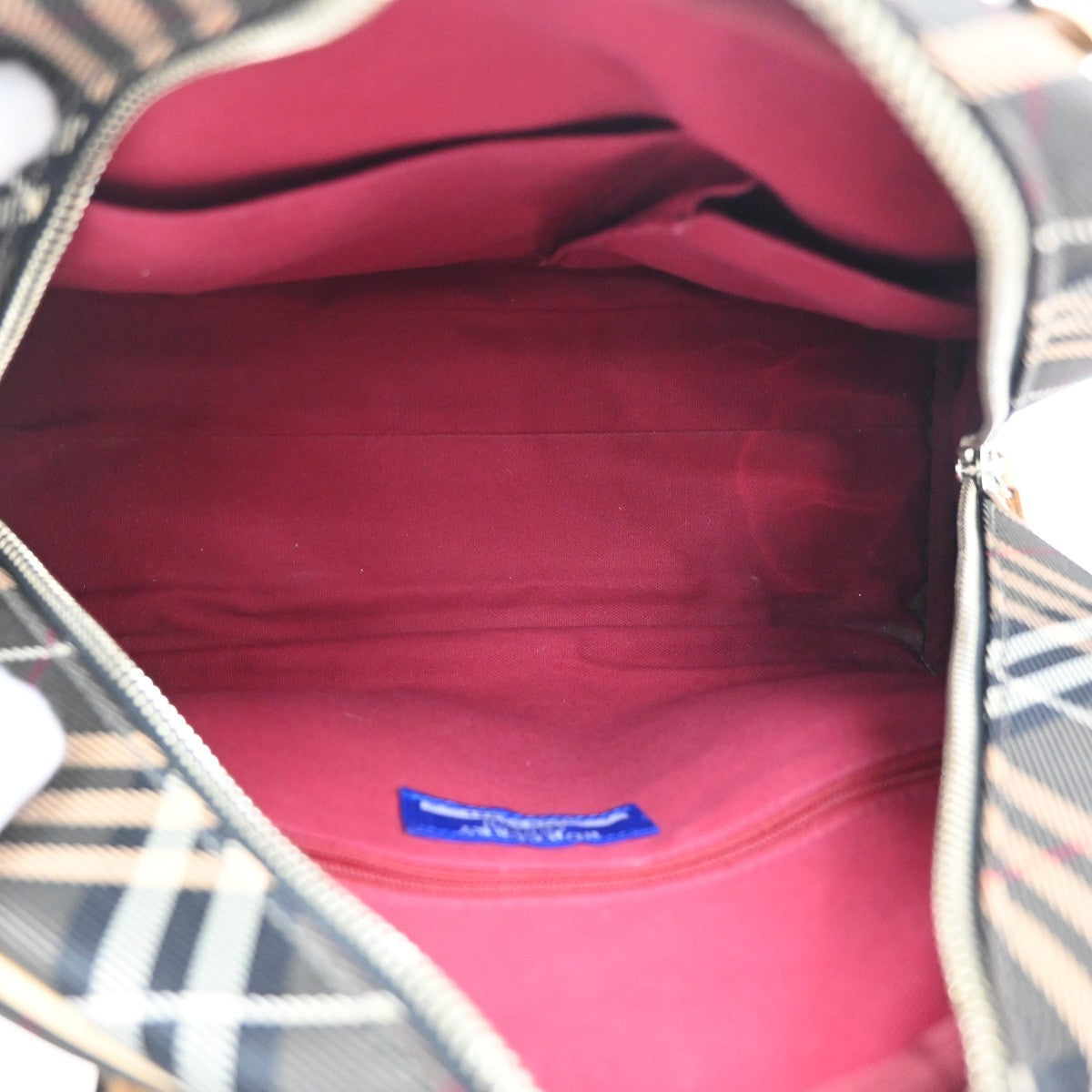 Burberry Blue Label Tote Bag Canvas, BROWN, CANVAS, Tote bag