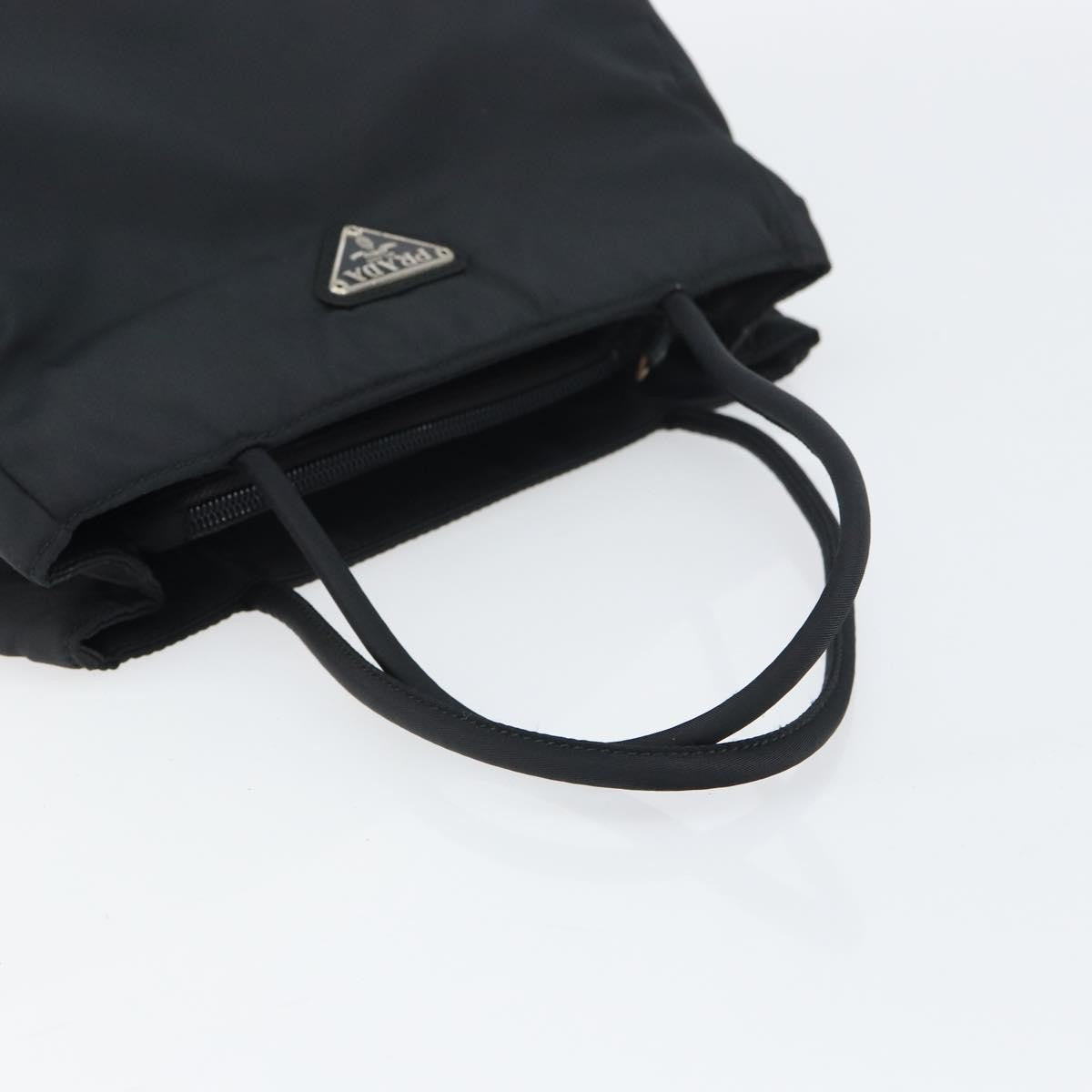 Prada Vintage Tote Nylon, BLACK, NYLON, Tote bag