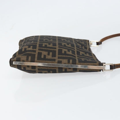 Fendi Vintage shoulderbag Canvas, BROWN, CANVAS, Shoulder bag
