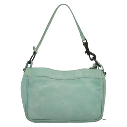 Balenciaga Hip Classic Studs Crossbody Bag Leather, BLUE, LEATHER, Shoulder bag