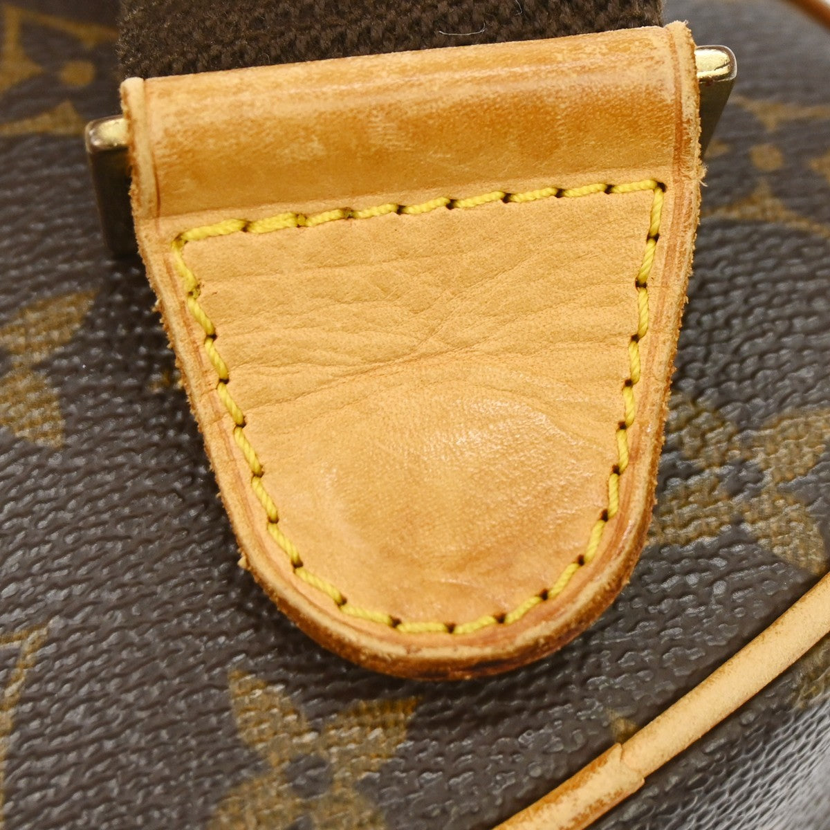 Louis Vuitton Pochette Gange Monogram Canvas, Brown, Canvas, Clutch